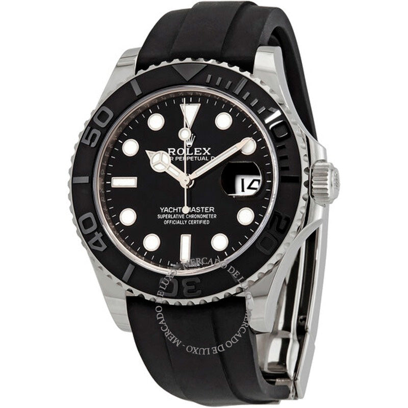 Relógio Yacht-Master 42 mm ouro branco 18kt 42 mm - Mercado de Luxo - O Maior E-Commerce de Bens, Produtos e Serviços de Luxo do Brasil.