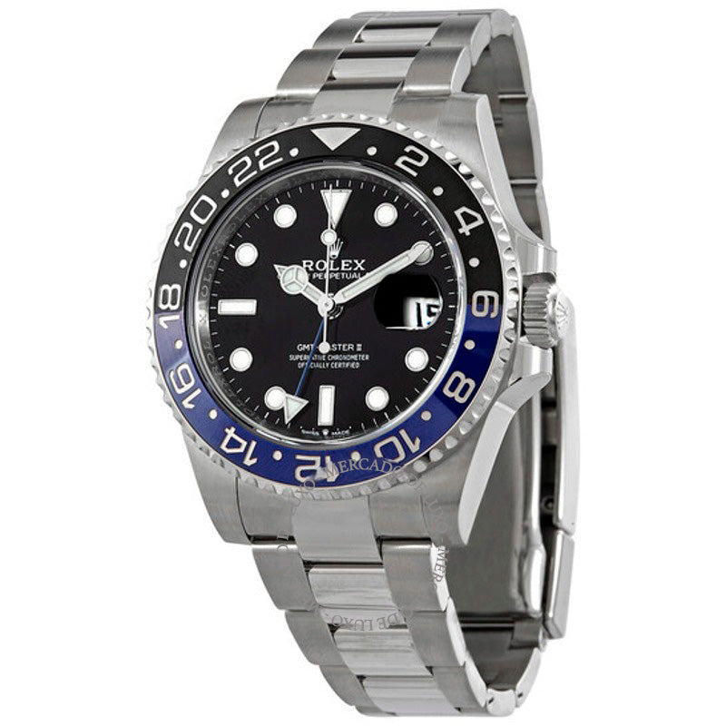 Relógio GMT-Master II Automático Mostrador Preto 40 mm - Mercado de Luxo - O Maior E-Commerce de Bens, Produtos e Serviços de Luxo do Brasil.