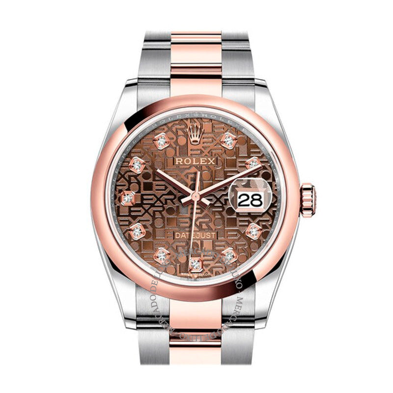Relógio Datejust 36 Mostrador Chocolate Jubilee 36 mm - Mercado de Luxo - O Maior E-Commerce de Bens, Produtos e Serviços de Luxo do Brasil.