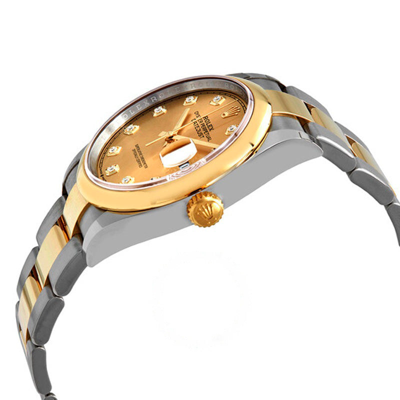 Relógio Datejust 36 Champagne Mostrador de Diamante 36 mm - Mercado de Luxo - O Maior E-Commerce de Bens, Produtos e Serviços de Luxo do Brasil.