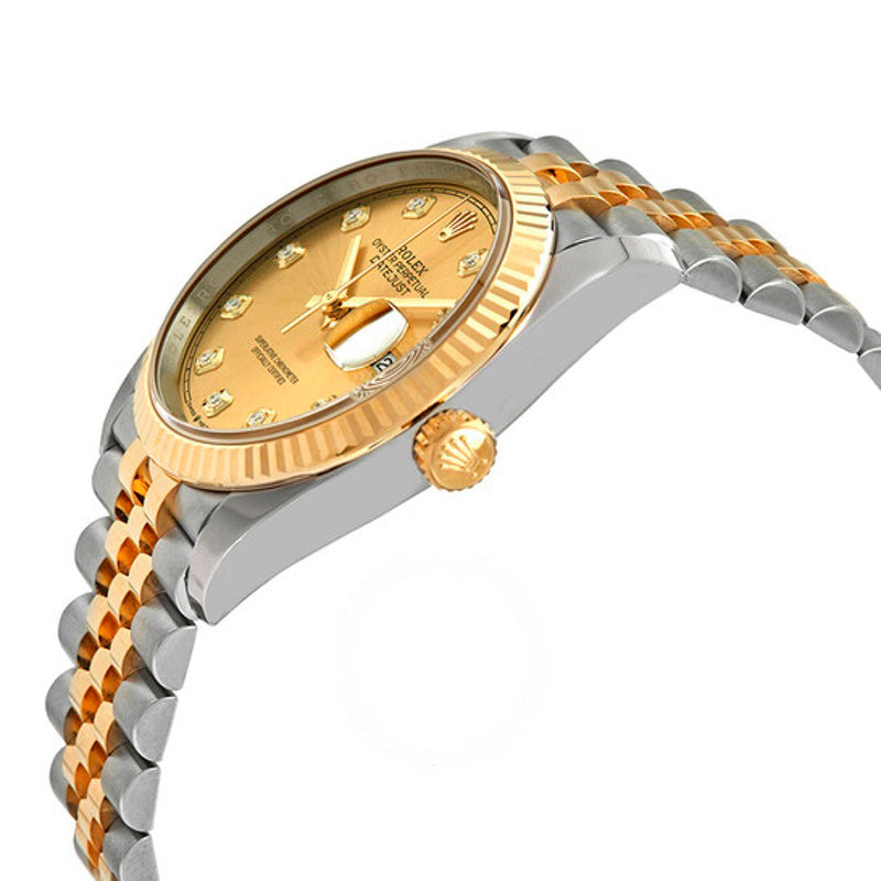Relógio Datejust 36 Champagne Mostrador de Diamante 36 mm - Mercado de Luxo - O Maior E-Commerce de Bens, Produtos e Serviços de Luxo do Brasil.