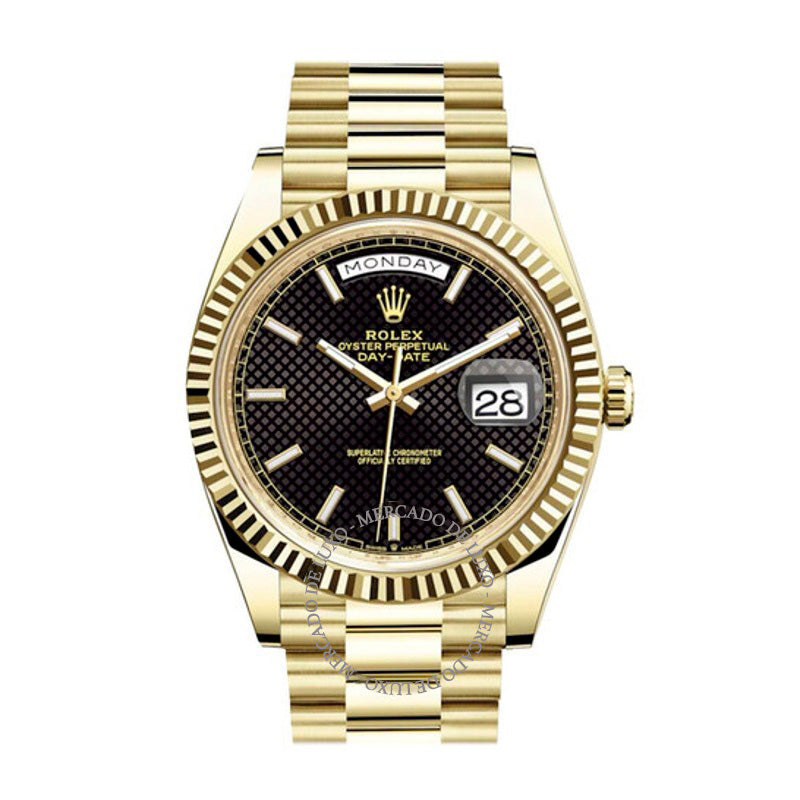Relógio Day-Date 40 Cronômetro Automático 40 mm - Mercado de Luxo - O Maior E-Commerce de Bens, Produtos e Serviços de Luxo do Brasil.