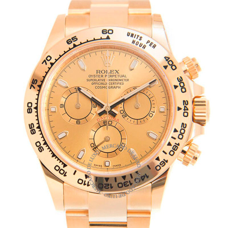 Relógio Cosmograph Daytona Champagne Dial  - Mercado de Luxo - O Maior E-Commerce de Bens, Produtos e Serviços de Luxo do Brasil.