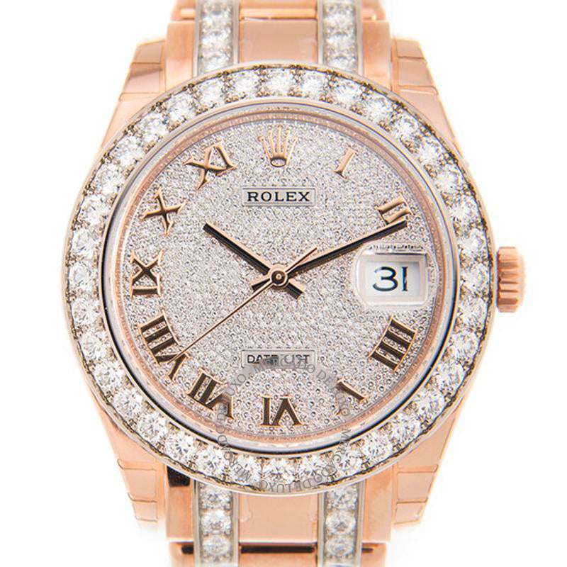 Relógio Pearlmaster 39 Mostrador Pavê de Diamantes 39 mm - Mercado de Luxo - O Maior E-Commerce de Bens, Produtos e Serviços de Luxo do Brasil.