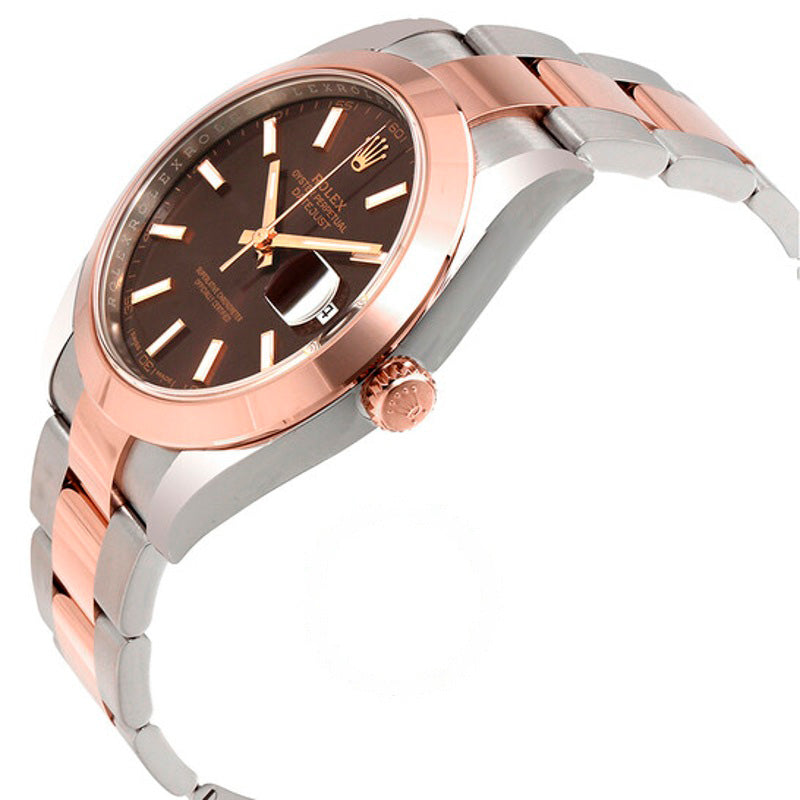 Relógio Datejust 41 Mostrador Marrom Chocolate 41 mm - Mercado de Luxo - O Maior E-Commerce de Bens, Produtos e Serviços de Luxo do Brasil.