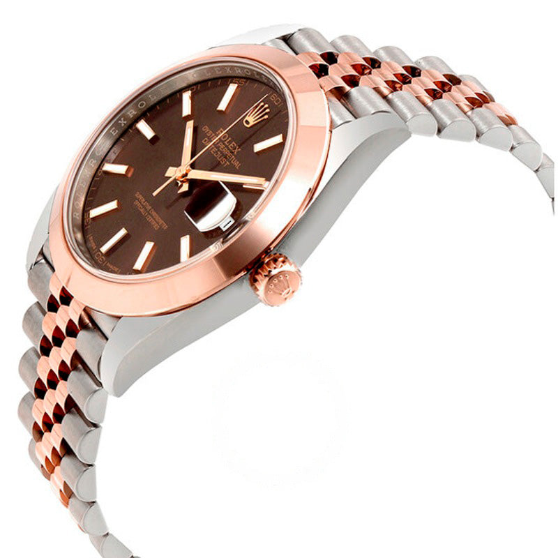 Relógio Datejust 41 Mostrador Marrom Chocolate 41 mm - Mercado de Luxo - O Maior E-Commerce de Bens, Produtos e Serviços de Luxo do Brasil.