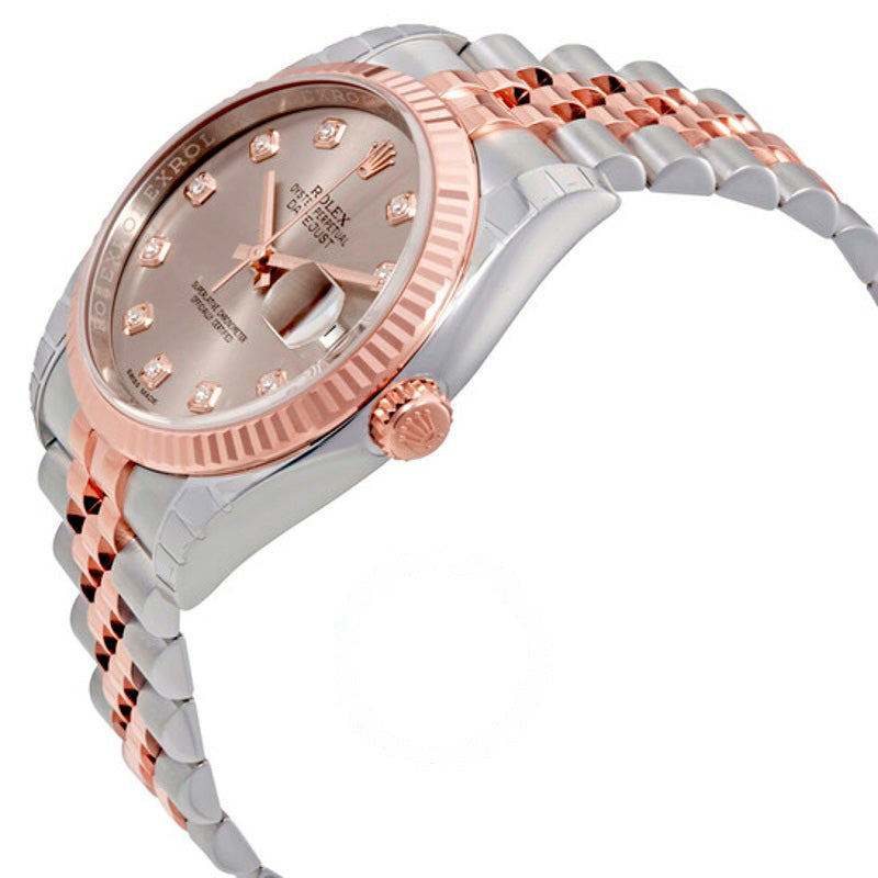 Relógio Datejust 36 Mostrador de Diamantes de Ródio 36 mm - Mercado de Luxo - O Maior E-Commerce de Bens, Produtos e Serviços de Luxo do Brasil.