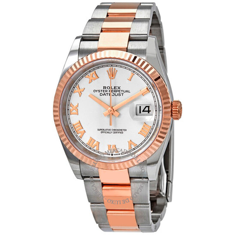Relógio Datejust 36 Automático Mostrador Branco 36 mm - Mercado de Luxo - O Maior E-Commerce de Bens, Produtos e Serviços de Luxo do Brasil.