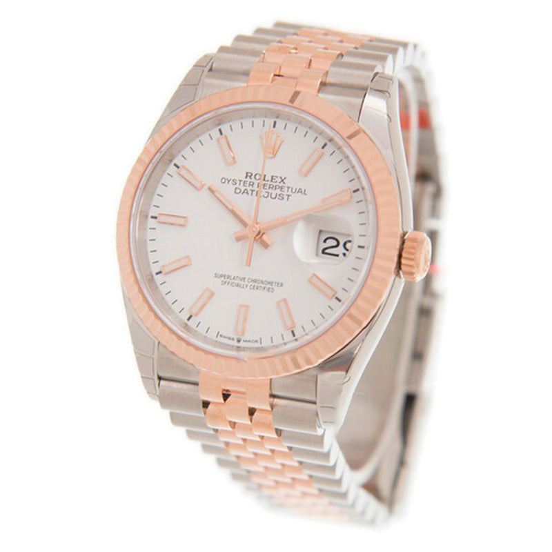 Relógio Datejust 36 Automático Mostrador Branco 36 mm - Mercado de Luxo - O Maior E-Commerce de Bens, Produtos e Serviços de Luxo do Brasil.