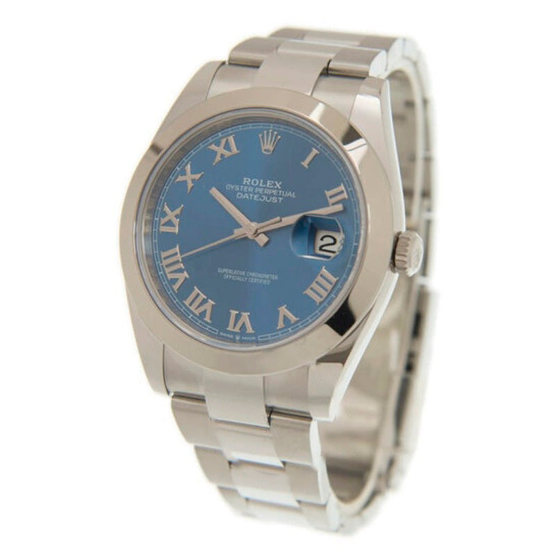 Relógio Datejust 41 Automático Mostrador Azul 41 mm - Mercado de Luxo - O Maior E-Commerce de Bens, Produtos e Serviços de Luxo do Brasil.