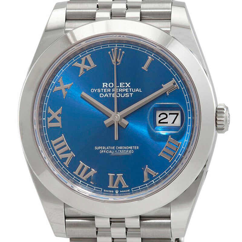 Relógio Datejust 41 Automático Mostrador Azul 41 mm - Mercado de Luxo - O Maior E-Commerce de Bens, Produtos e Serviços de Luxo do Brasil.