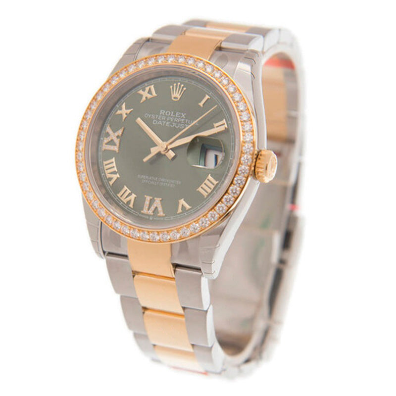 Relógio Datejust 36 Mostrador Diamante Verde 36 mm - Mercado de Luxo - O Maior E-Commerce de Bens, Produtos e Serviços de Luxo do Brasil.