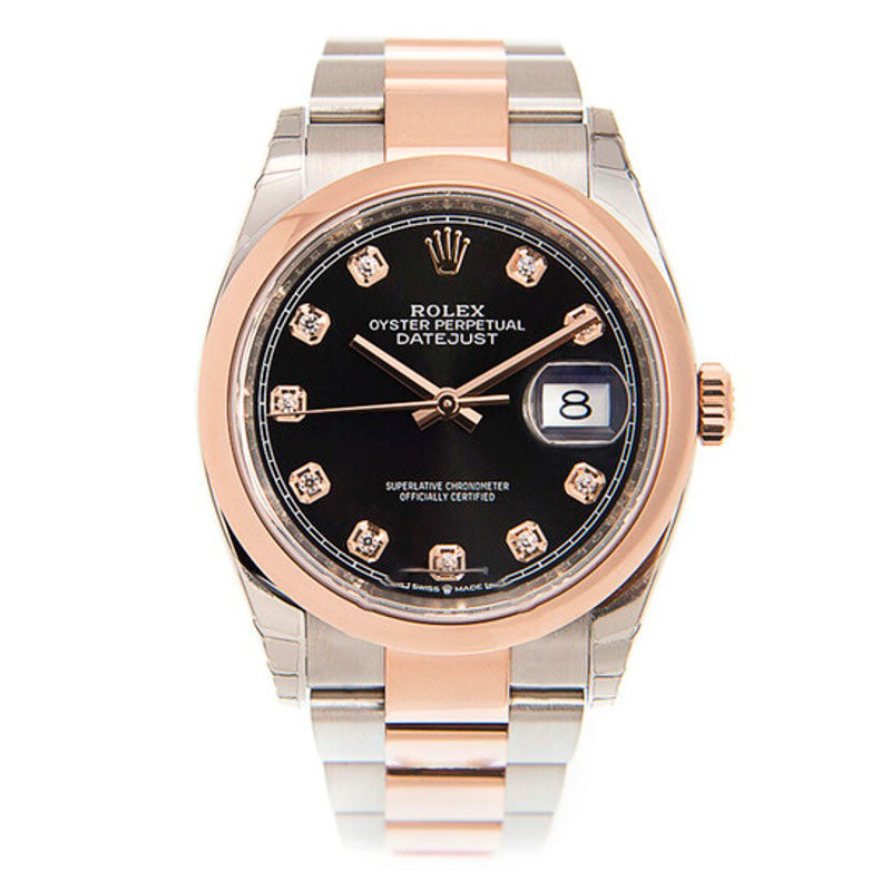 Relógio Datejust 36 Mostrador Diamante Preto 36 mm - Mercado de Luxo - O Maior E-Commerce de Bens, Produtos e Serviços de Luxo do Brasil.