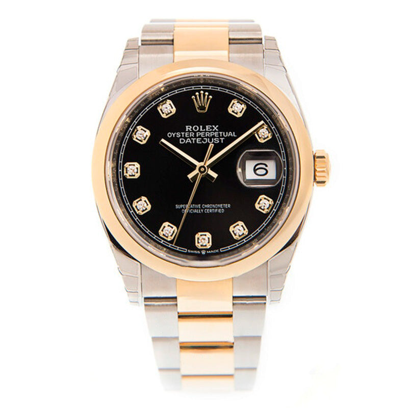 Relógio Datejust 36 Mostrador Diamante Preto 36 mm - Mercado de Luxo - O Maior E-Commerce de Bens, Produtos e Serviços de Luxo do Brasil.