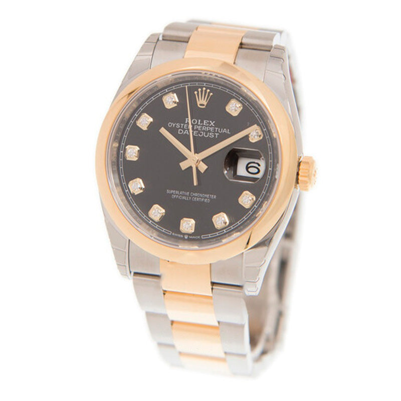 Relógio Datejust 36 Mostrador Diamante Preto 36 mm - Mercado de Luxo - O Maior E-Commerce de Bens, Produtos e Serviços de Luxo do Brasil.
