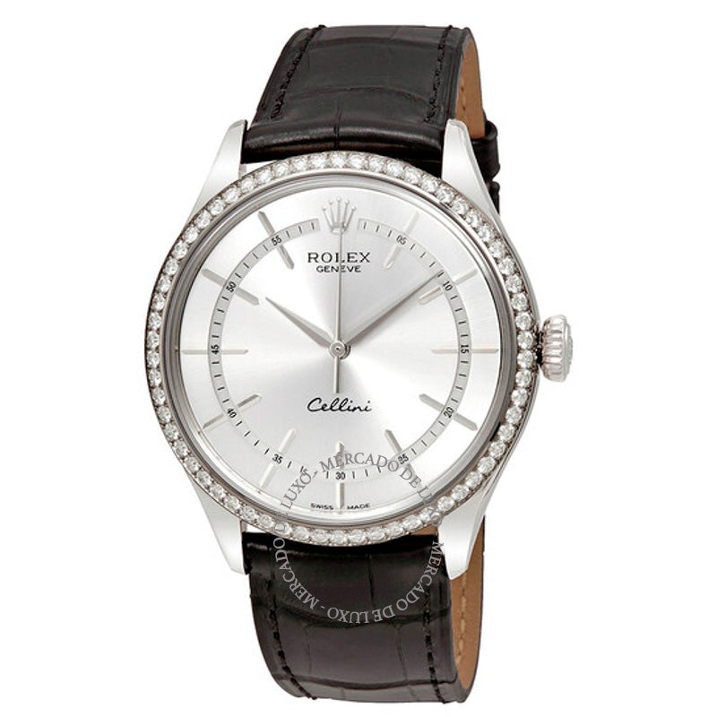 Relógio Cellini Automático Mostrador de Ródio 39 mm - Mercado de Luxo - O Maior E-Commerce de Bens, Produtos e Serviços de Luxo do Brasil.