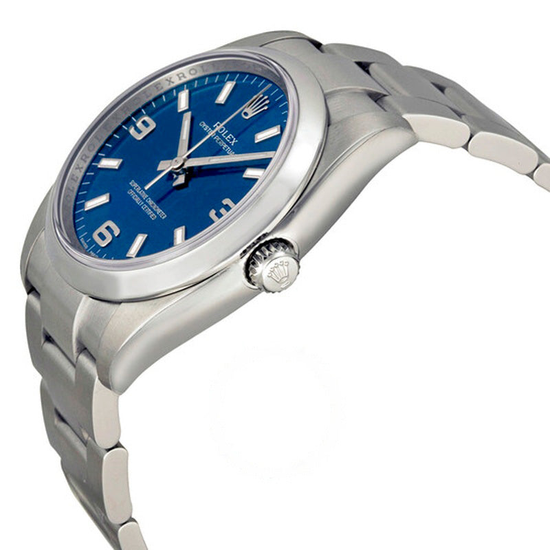 Relógio Oyster Perpetual 34 Mostrador Azul 34 mm - Mercado de Luxo - O Maior E-Commerce de Bens, Produtos e Serviços de Luxo do Brasil.