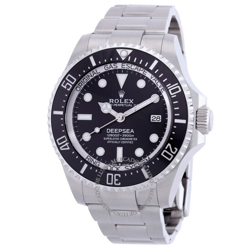 Relógio Deep Sea Automatic Black Dial 44 mm - Mercado de Luxo - O Maior E-Commerce de Bens, Produtos e Serviços de Luxo do Brasil.