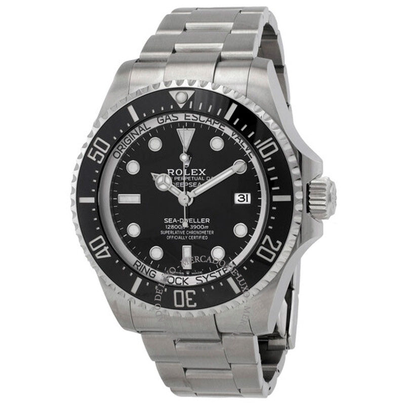 Relógio Deep Sea Automatic Black Dial 44 mm - Mercado de Luxo - O Maior E-Commerce de Bens, Produtos e Serviços de Luxo do Brasil.