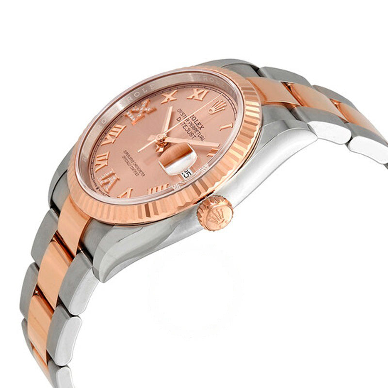 Relógio Datejust 36 Mostrador de Diamante Rosa 36 mm - Mercado de Luxo - O Maior E-Commerce de Bens, Produtos e Serviços de Luxo do Brasil.