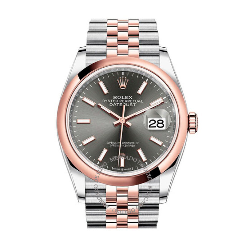 Relógio Datejust 36 Mostrador de Ródio Escuro 36 mm - Mercado de Luxo - O Maior E-Commerce de Bens, Produtos e Serviços de Luxo do Brasil.