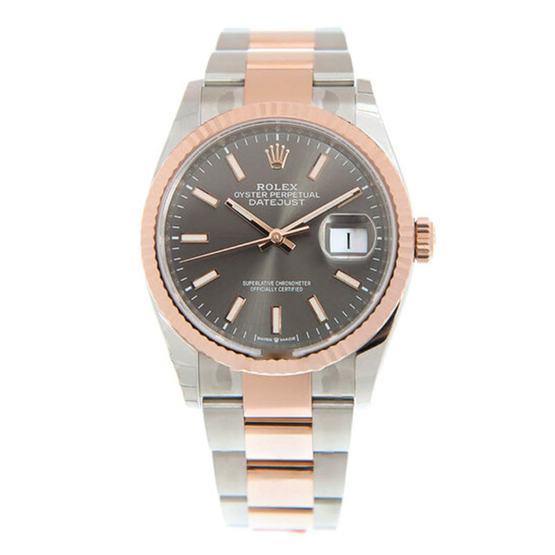 Relógio Datejust 36 Mostrador de Ródio Escuro 36 mm - Mercado de Luxo - O Maior E-Commerce de Bens, Produtos e Serviços de Luxo do Brasil.