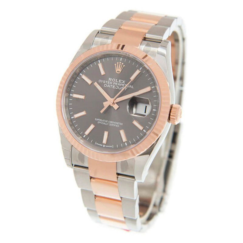 Relógio Datejust 36 Mostrador de Ródio Escuro 36 mm - Mercado de Luxo - O Maior E-Commerce de Bens, Produtos e Serviços de Luxo do Brasil.
