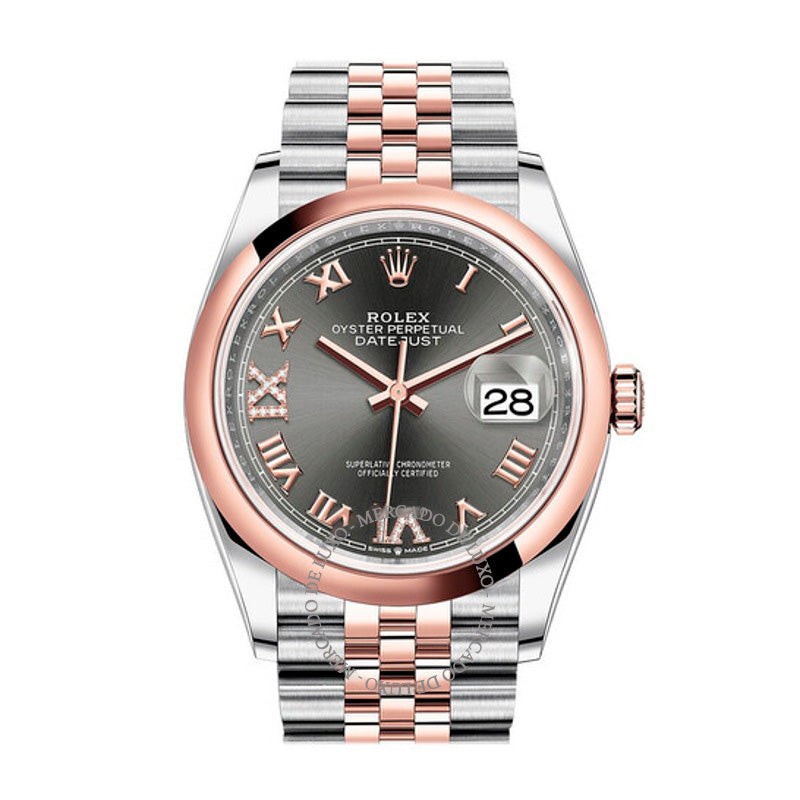 Relógio Datejust 36 Mostrador de Ródio Escuro 36 mm - Mercado de Luxo - O Maior E-Commerce de Bens, Produtos e Serviços de Luxo do Brasil.