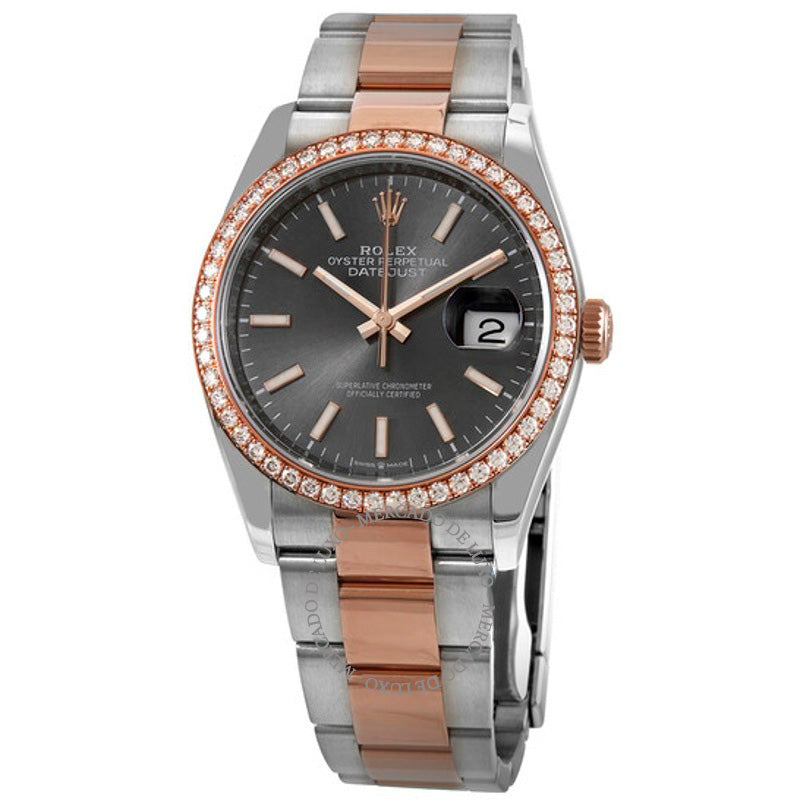 Relógio Datejust 36 Mostrador de Ródio Escuro 36 mm - Mercado de Luxo - O Maior E-Commerce de Bens, Produtos e Serviços de Luxo do Brasil.
