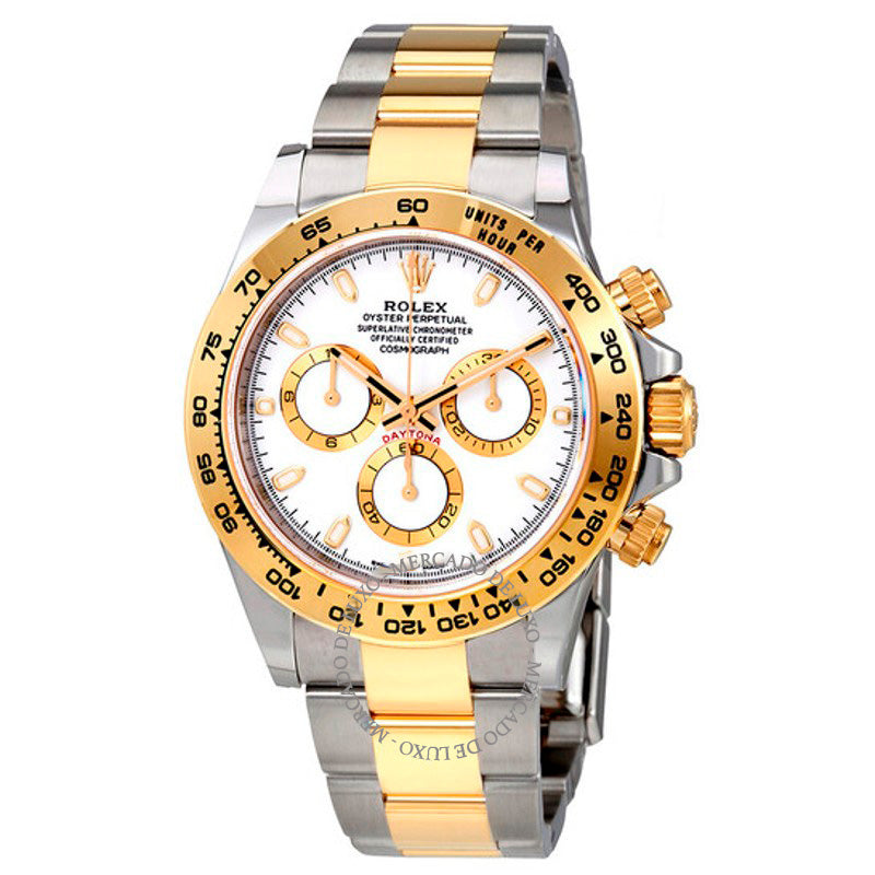 Relógio Cosmograph Daytona Mostrador Branco  - Mercado de Luxo - O Maior E-Commerce de Bens, Produtos e Serviços de Luxo do Brasil.