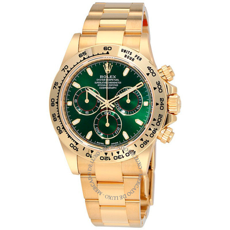 Relógio Cosmograph Daytona Mostrador Verde 40 mm - Mercado de Luxo - O Maior E-Commerce de Bens, Produtos e Serviços de Luxo do Brasil.