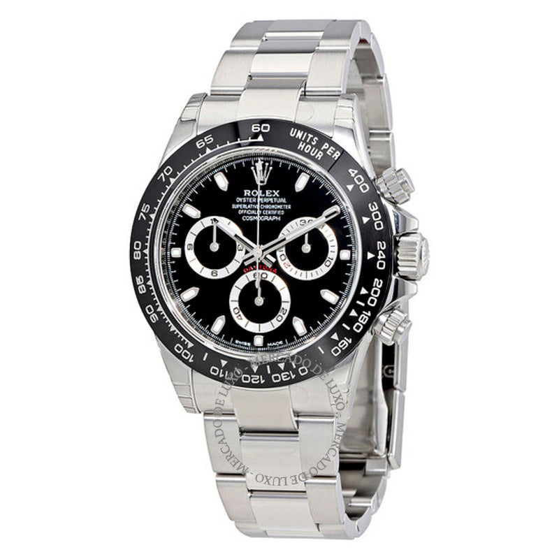 Relógio Cosmograph Daytona Mostrador Preto 40 mm - Mercado de Luxo - O Maior E-Commerce de Bens, Produtos e Serviços de Luxo do Brasil.