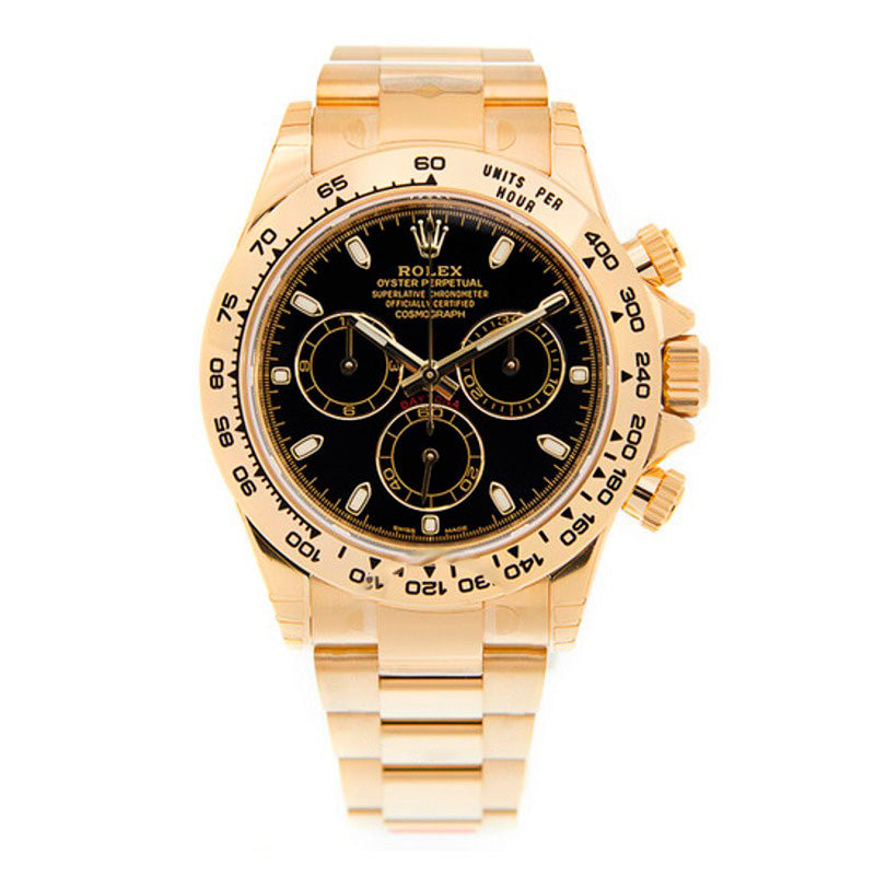 Relógio Cosmograph Daytona Mostrador Preto 40 mm - Mercado de Luxo - O Maior E-Commerce de Bens, Produtos e Serviços de Luxo do Brasil.