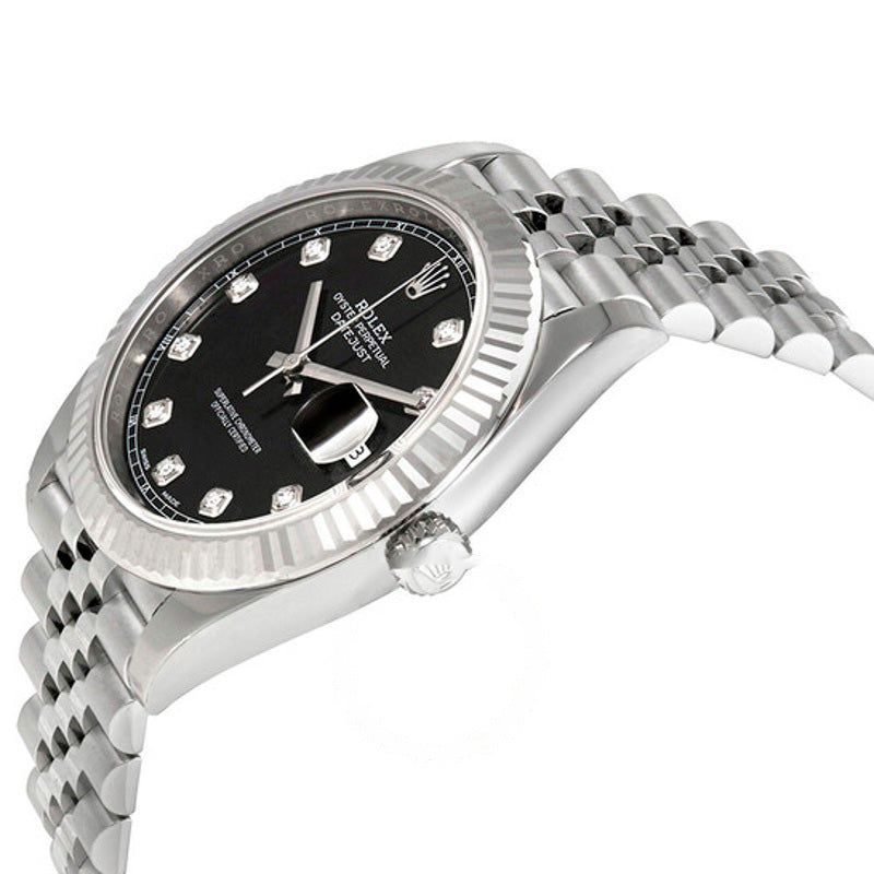 Relógio Datejust Mostrador Diamante Preto  - Mercado de Luxo - O Maior E-Commerce de Bens, Produtos e Serviços de Luxo do Brasil.