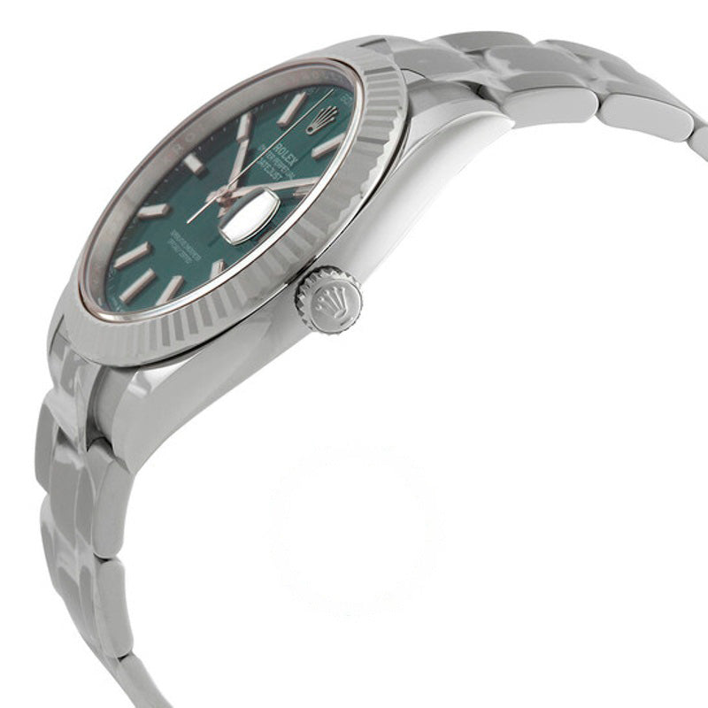 Relógio Datejust 41 Mostrador Verde Menta 41 mm - Mercado de Luxo - O Maior E-Commerce de Bens, Produtos e Serviços de Luxo do Brasil.