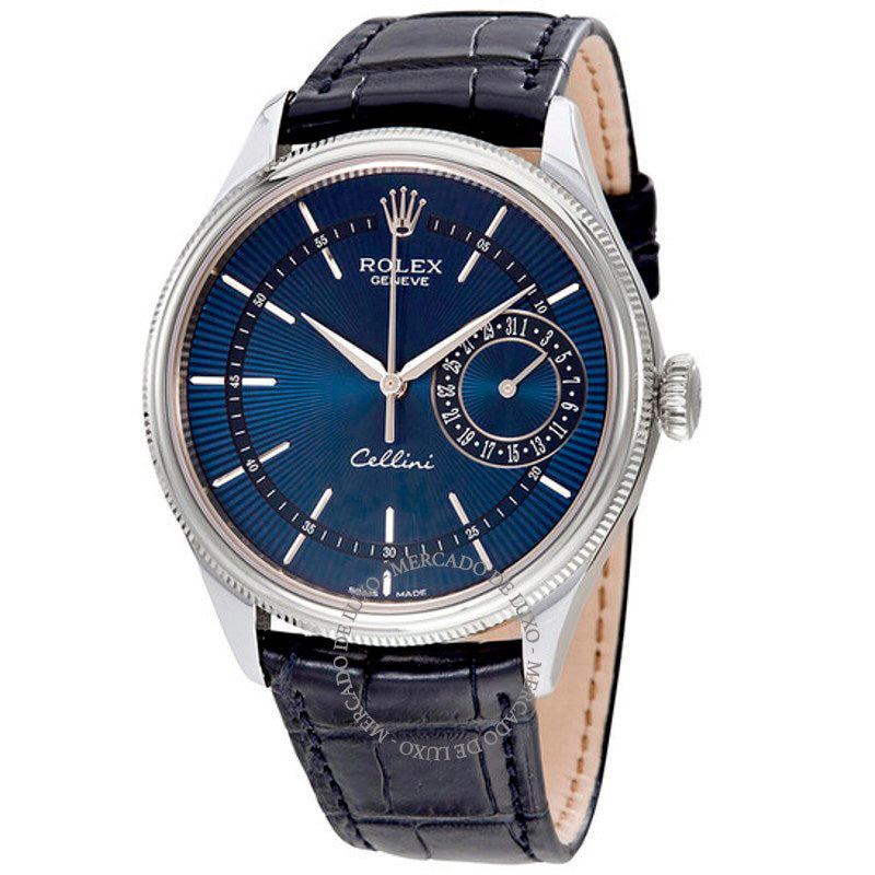 Relógio Mostrador Guilloche Azul Cellini  - Mercado de Luxo - O Maior E-Commerce de Bens, Produtos e Serviços de Luxo do Brasil.