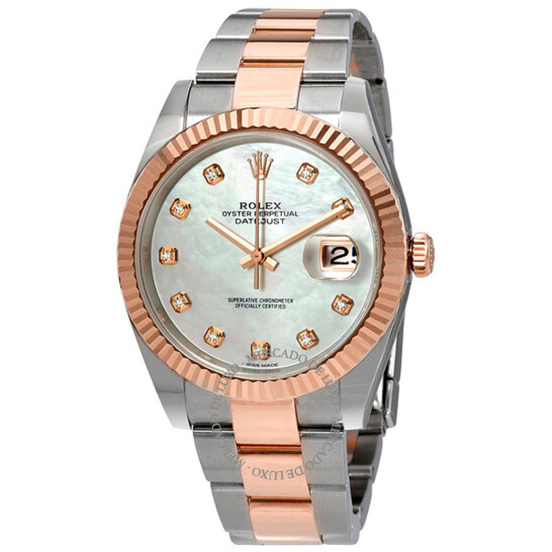 Relógio Datejust Automático Diamante 41 mm - Mercado de Luxo - O Maior E-Commerce de Bens, Produtos e Serviços de Luxo do Brasil.
