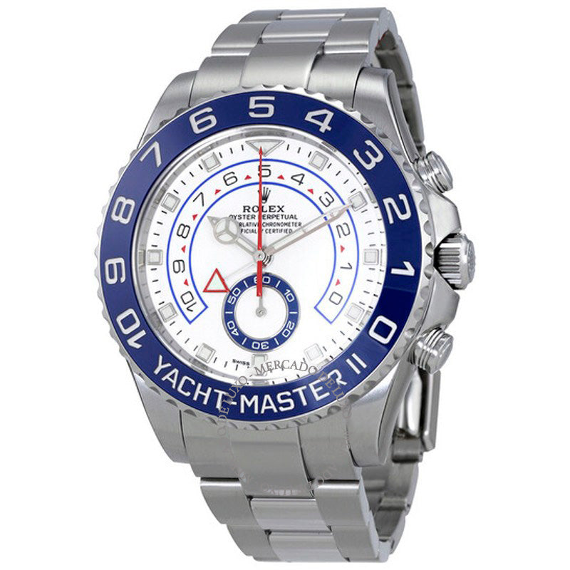 Relógio Yacht-Master II Mostrador Branco 44 mm - Mercado de Luxo - O Maior E-Commerce de Bens, Produtos e Serviços de Luxo do Brasil.