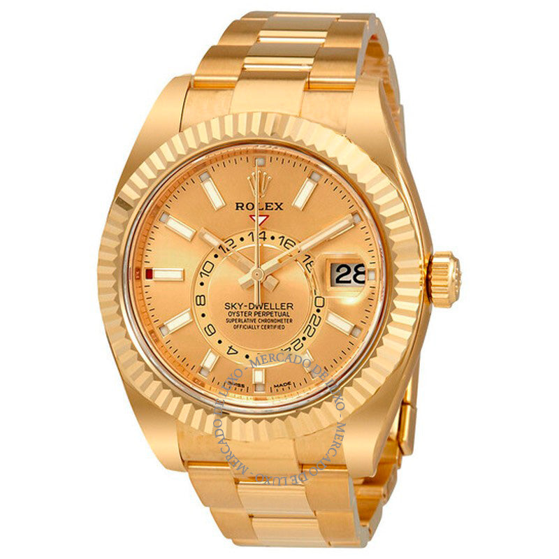 Relógio Mostrador Champagne Sky-Dweller 42 mm - Mercado de Luxo - O Maior E-Commerce de Bens, Produtos e Serviços de Luxo do Brasil.