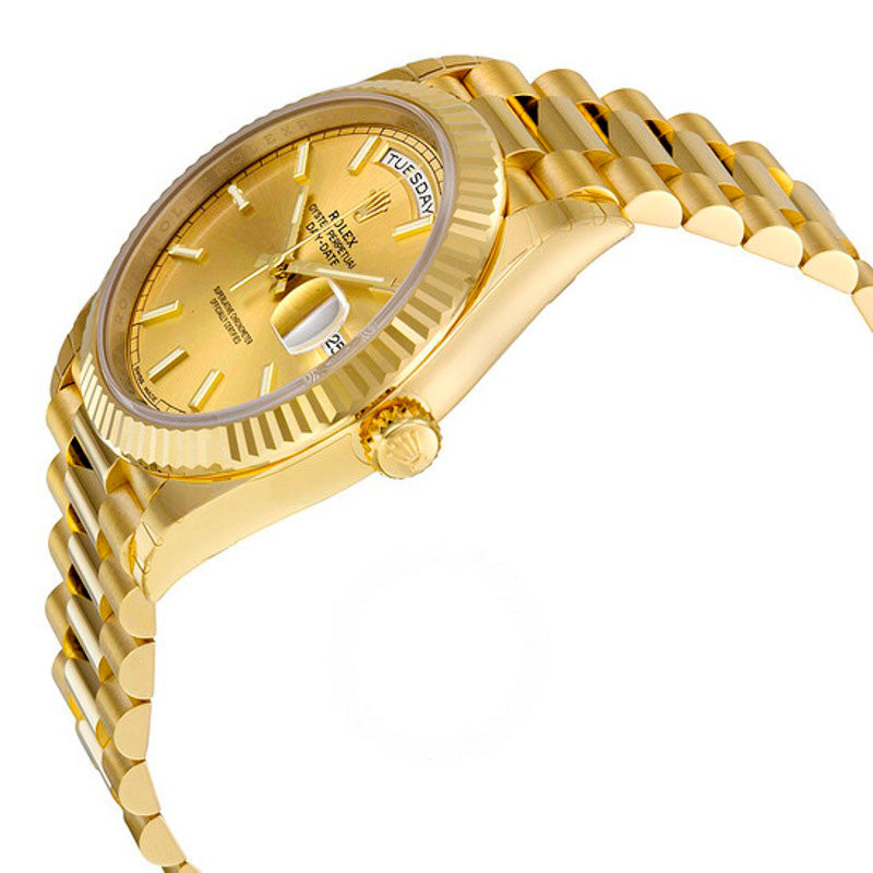 Relógio Day-Date 40 Mostrador Champagne 40 mm - Mercado de Luxo - O Maior E-Commerce de Bens, Produtos e Serviços de Luxo do Brasil.