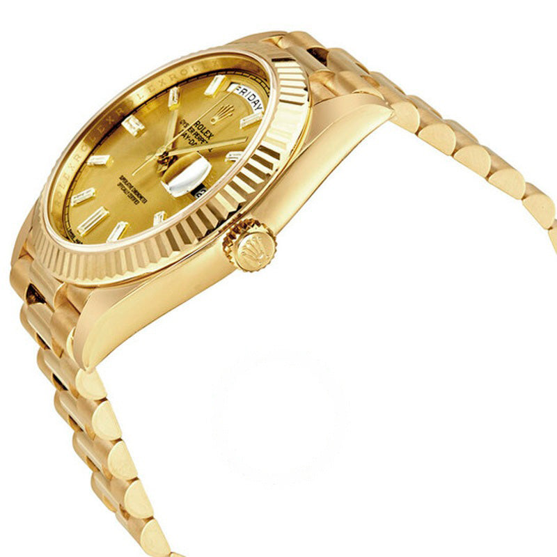 Relógio Day-Date 40 Mostrador Champagne 40 mm - Mercado de Luxo - O Maior E-Commerce de Bens, Produtos e Serviços de Luxo do Brasil.