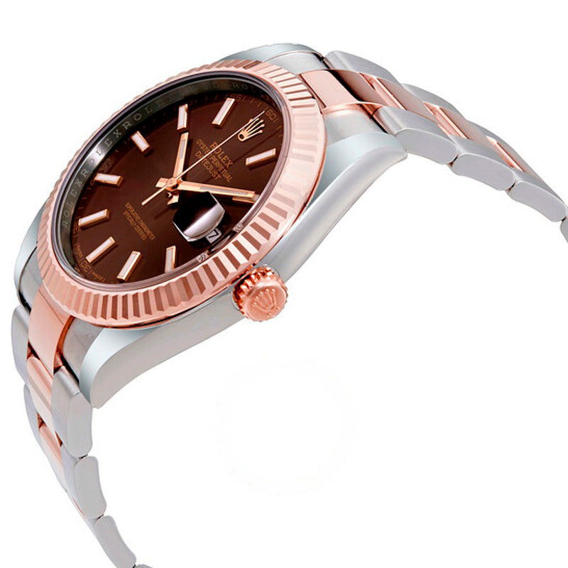 Relógio Datejust 41 Mostrador Chocolate 41 mm - Mercado de Luxo - O Maior E-Commerce de Bens, Produtos e Serviços de Luxo do Brasil.