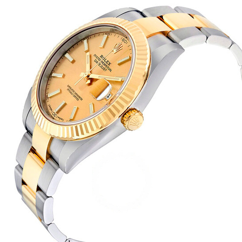 Relógio Datejust 41 Mostrador Champagne 41 mm - Mercado de Luxo - O Maior E-Commerce de Bens, Produtos e Serviços de Luxo do Brasil.