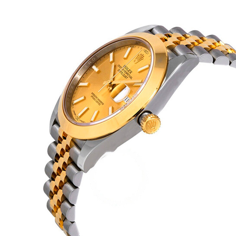 Relógio Datejust 41 Mostrador Champagne 41 mm - Mercado de Luxo - O Maior E-Commerce de Bens, Produtos e Serviços de Luxo do Brasil.