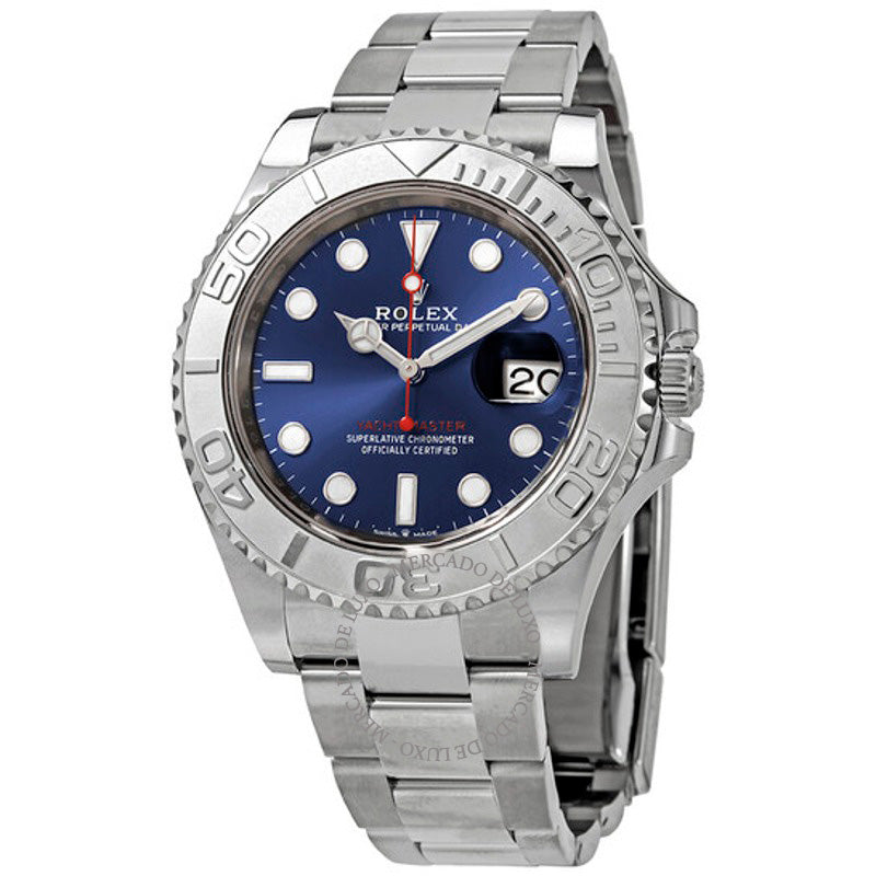 Relógio Yacht-Master 40 Mostrador Azul 40 mm - Mercado de Luxo - O Maior E-Commerce de Bens, Produtos e Serviços de Luxo do Brasil.