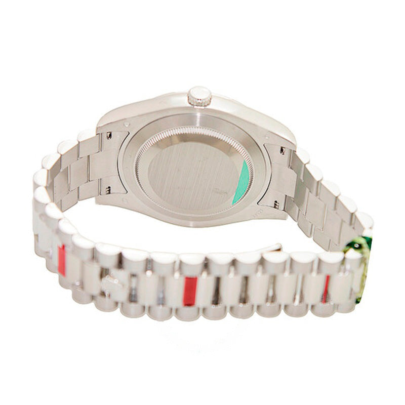 Relógio Day-Date II Mostrador Azul Gelo 41 mm - Mercado de Luxo - O Maior E-Commerce de Bens, Produtos e Serviços de Luxo do Brasil.