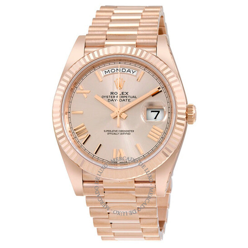 Relógio Mostrador Day-Date 40 Sundust 40 mm - Mercado de Luxo - O Maior E-Commerce de Bens, Produtos e Serviços de Luxo do Brasil.