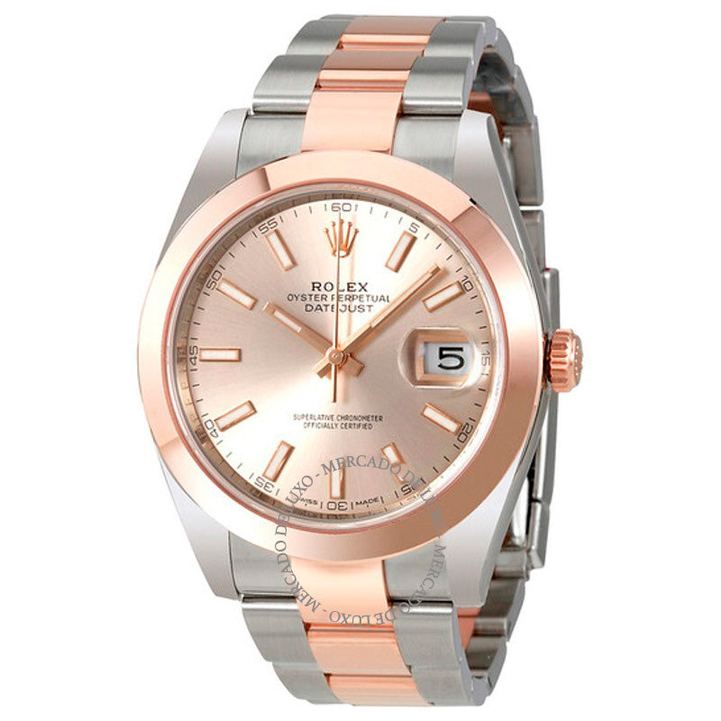 Relógio Datejust 41 Mostrador Sundust  - Mercado de Luxo - O Maior E-Commerce de Bens, Produtos e Serviços de Luxo do Brasil.