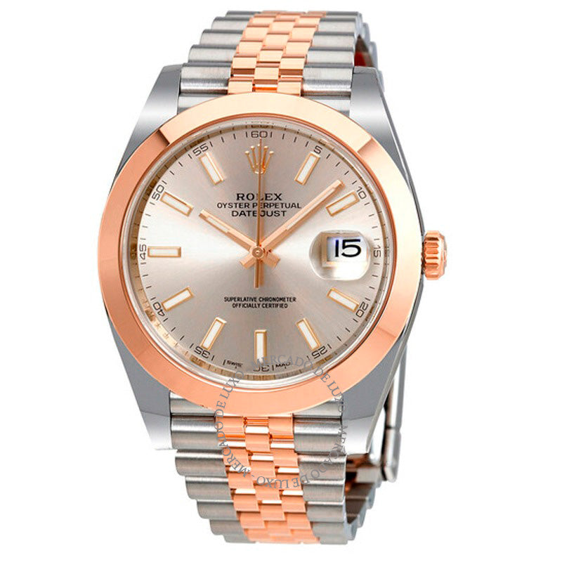 Relógio Datejust 41 Mostrador Sundust  - Mercado de Luxo - O Maior E-Commerce de Bens, Produtos e Serviços de Luxo do Brasil.