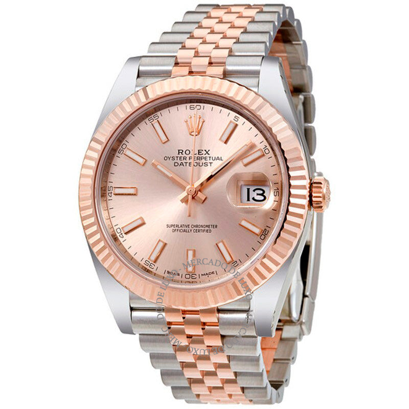 Relógio Datejust 41 Mostrador Sundust  - Mercado de Luxo - O Maior E-Commerce de Bens, Produtos e Serviços de Luxo do Brasil.